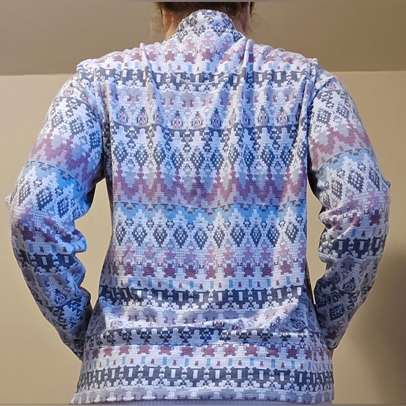 Free Country Cozy Winter layer. Furry Mock neck, Zip. Long sleeve. Soft interior - Picture 2 of 12